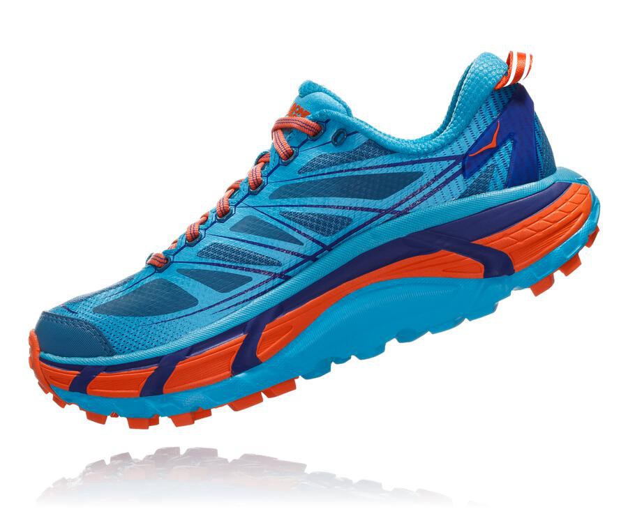 Tenis Hoka One One Trail Mujer Azules - Mafate Speed 2 - IKHF51673